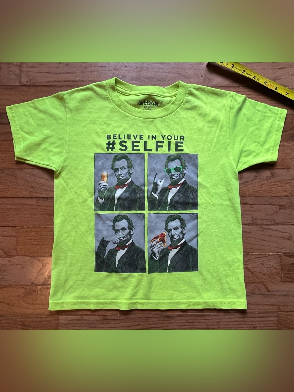 Kid’s Ab Lincoln Selfie Tee